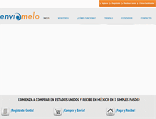 Tablet Screenshot of enviamelo.com.mx